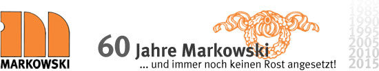 Logo 60 Jahre Markowski